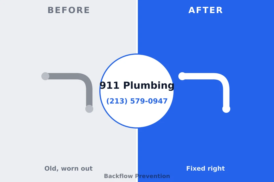 Before and after: plumbing company Wheatland, CA